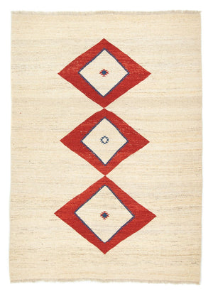 Gabbeh Teppich - Perser 242 x 172 cm - beige