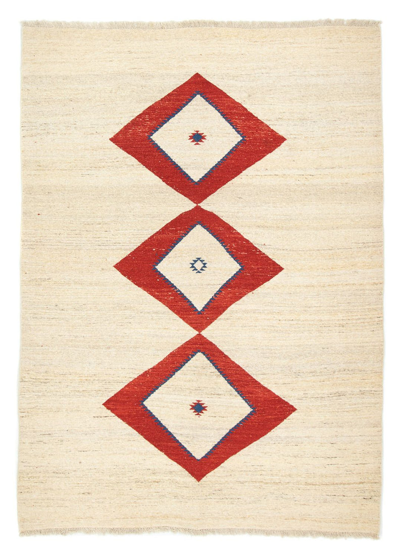 Gabbeh Teppich - Perser 242 x 172 cm - beige