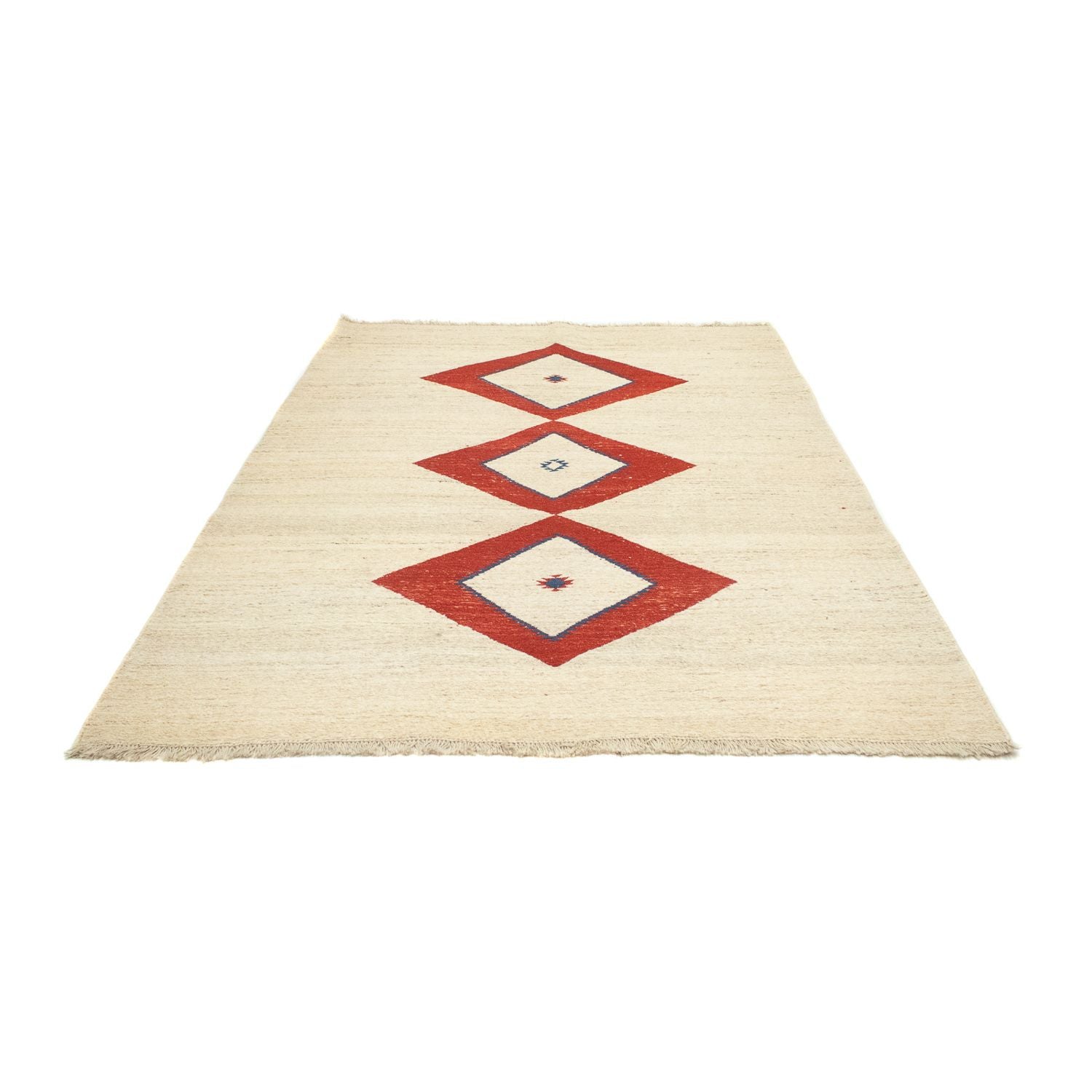 Gabbeh Teppich - Perser 242 x 172 cm - beige