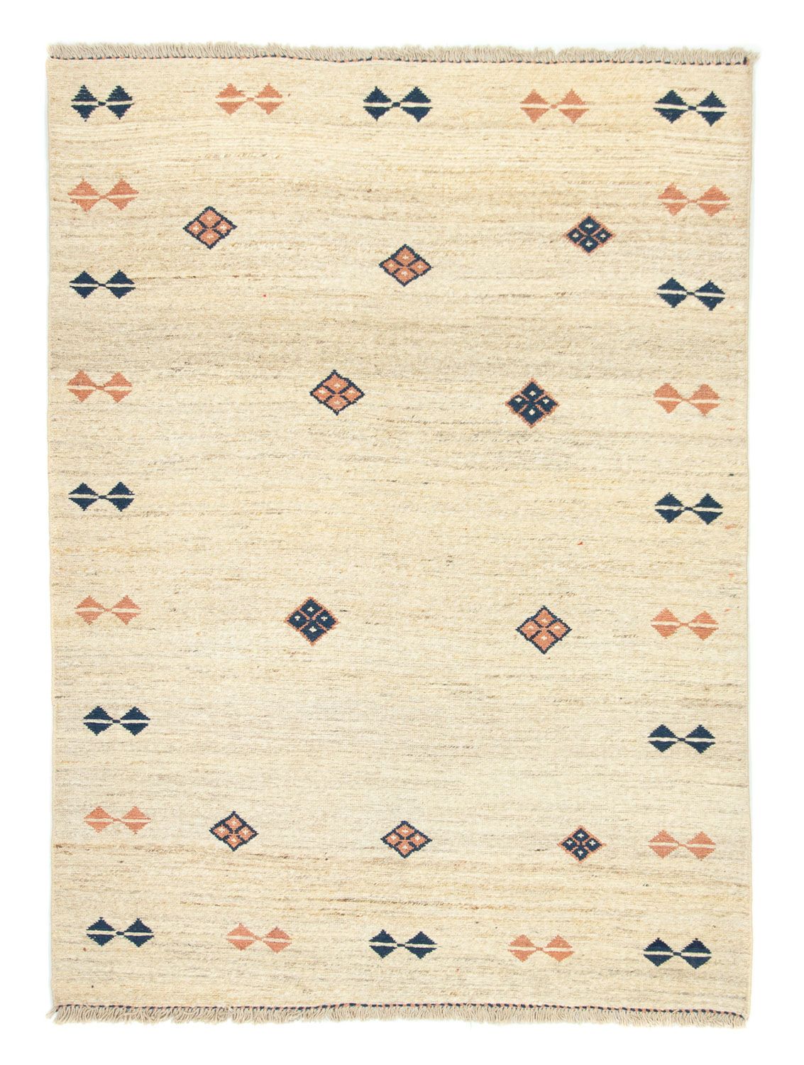 Gabbeh Teppich - Perser 196 x 148 cm - beige