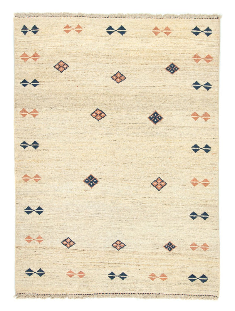 Gabbeh Teppich - Perser 196 x 148 cm - beige