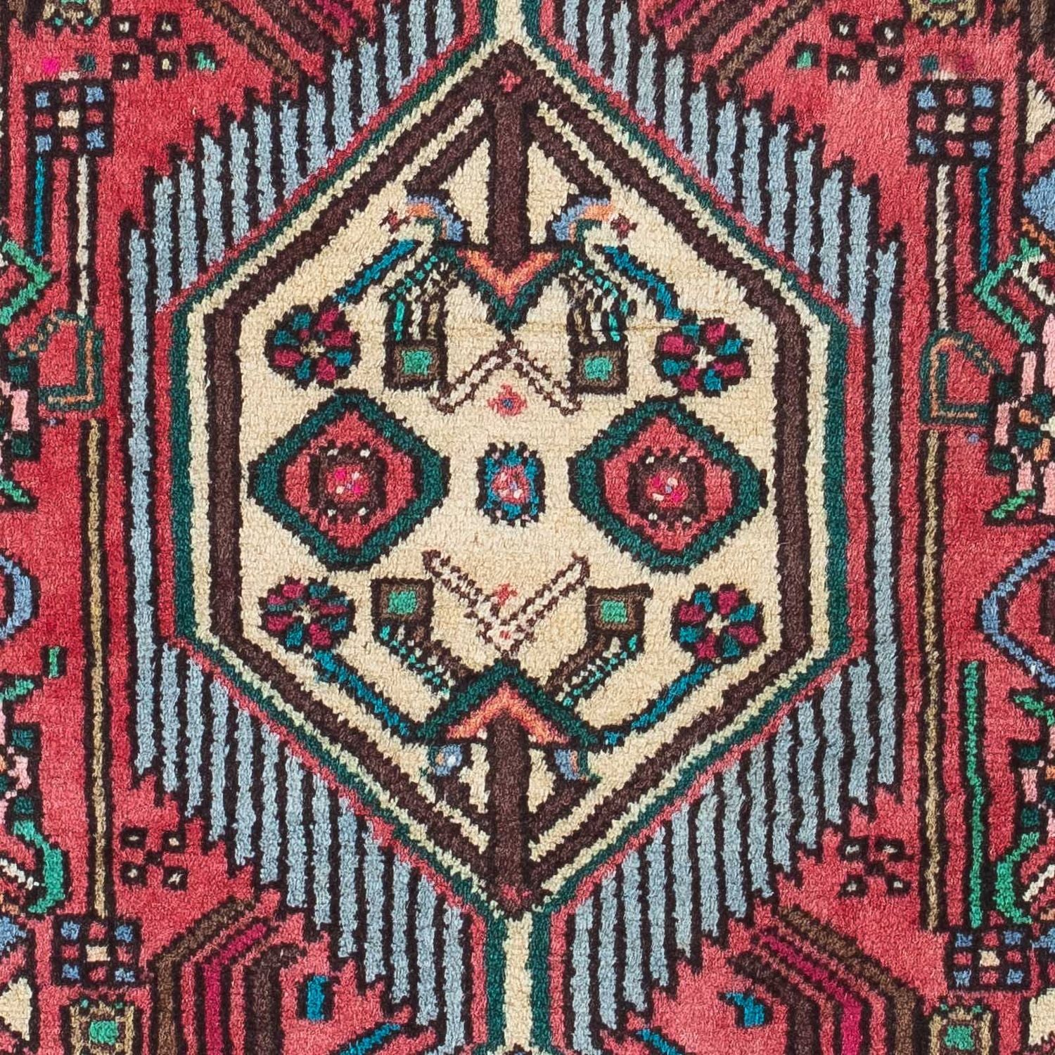 Perserteppich - Nomadic 134 x 80 cm - rot