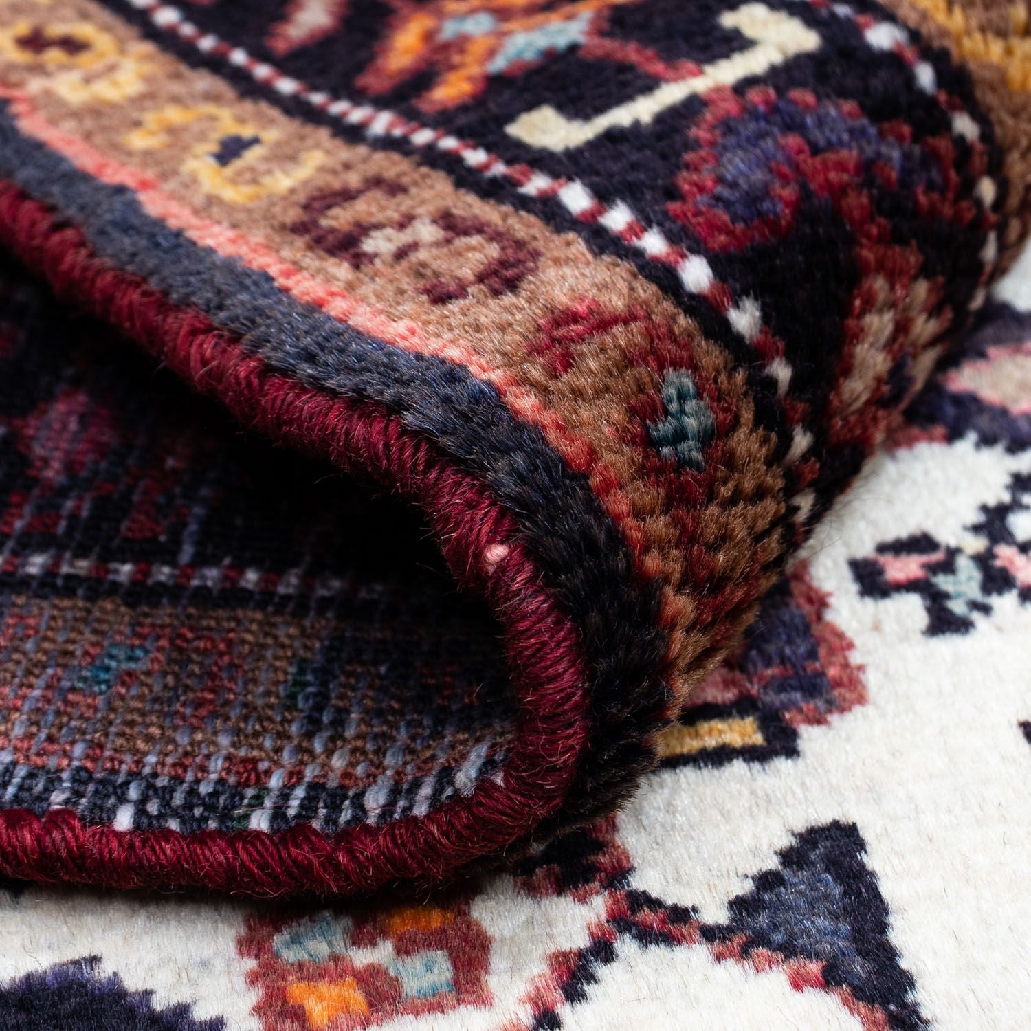 Perserteppich - Nomadic 127 x 83 cm - beige