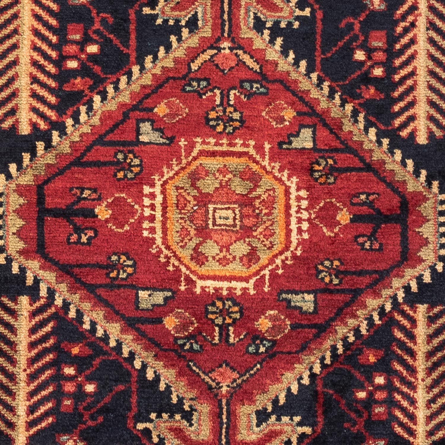 Perserteppich - Nomadic 126 x 76 cm - rot