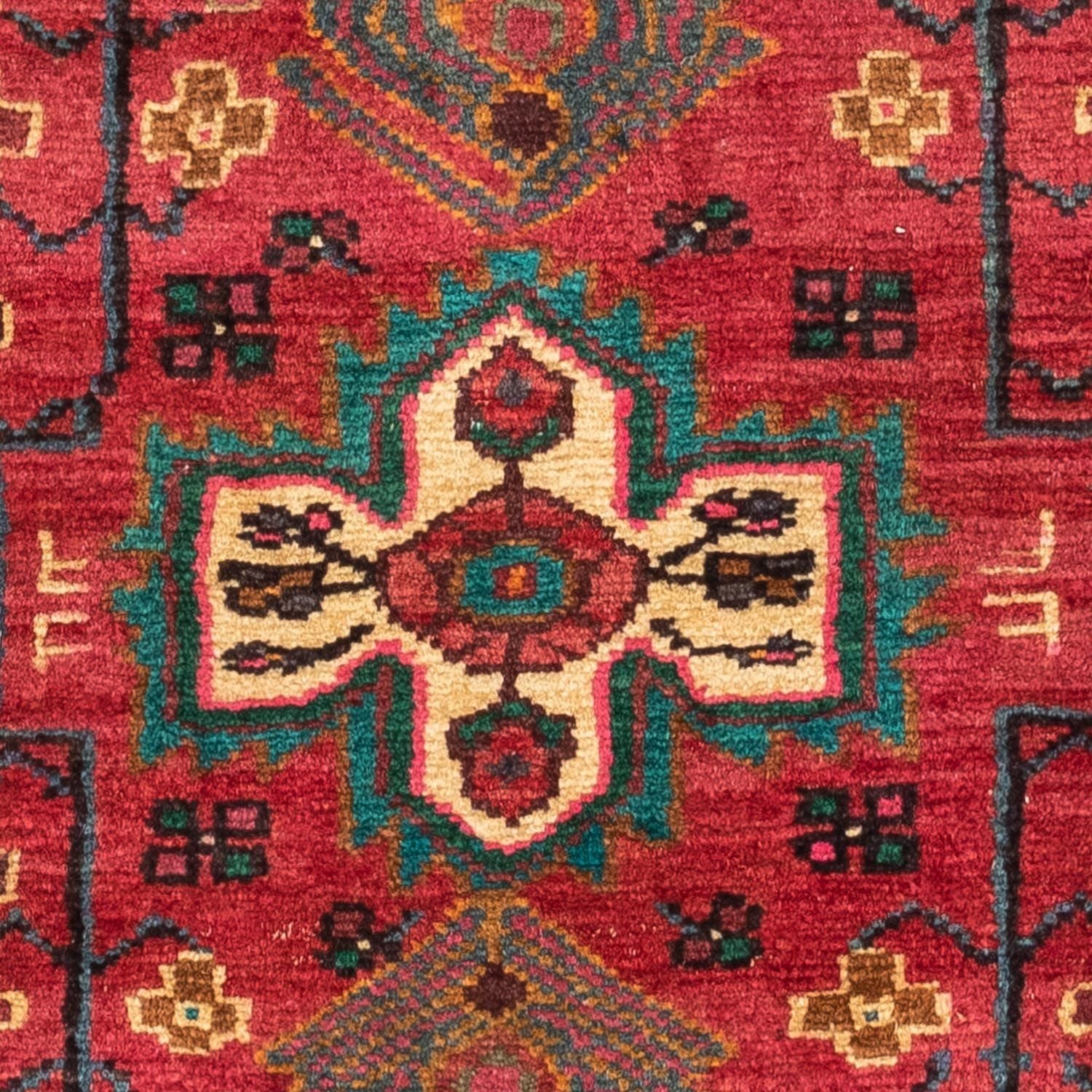 Perserteppich - Nomadic 130 x 100 cm - rot
