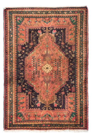 Perserteppich - Nomadic 130 x 90 cm - hellrot