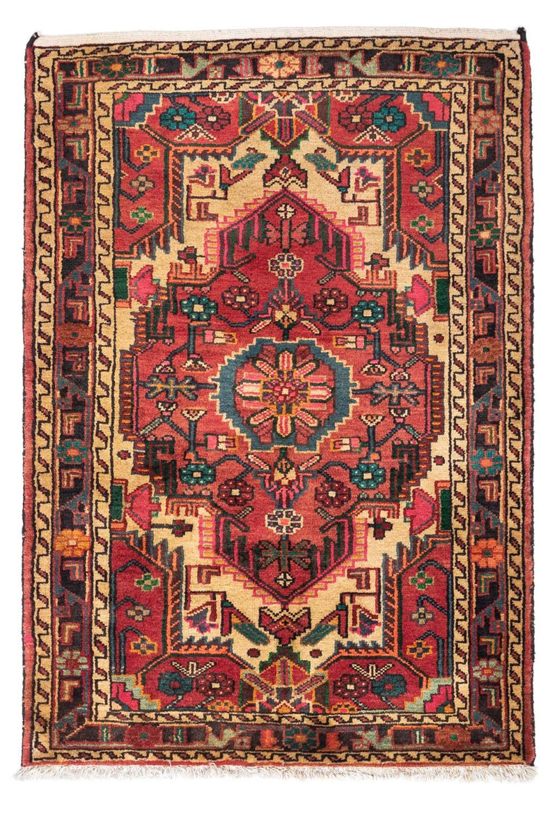Perserteppich - Nomadic 125 x 85 cm - hellrot