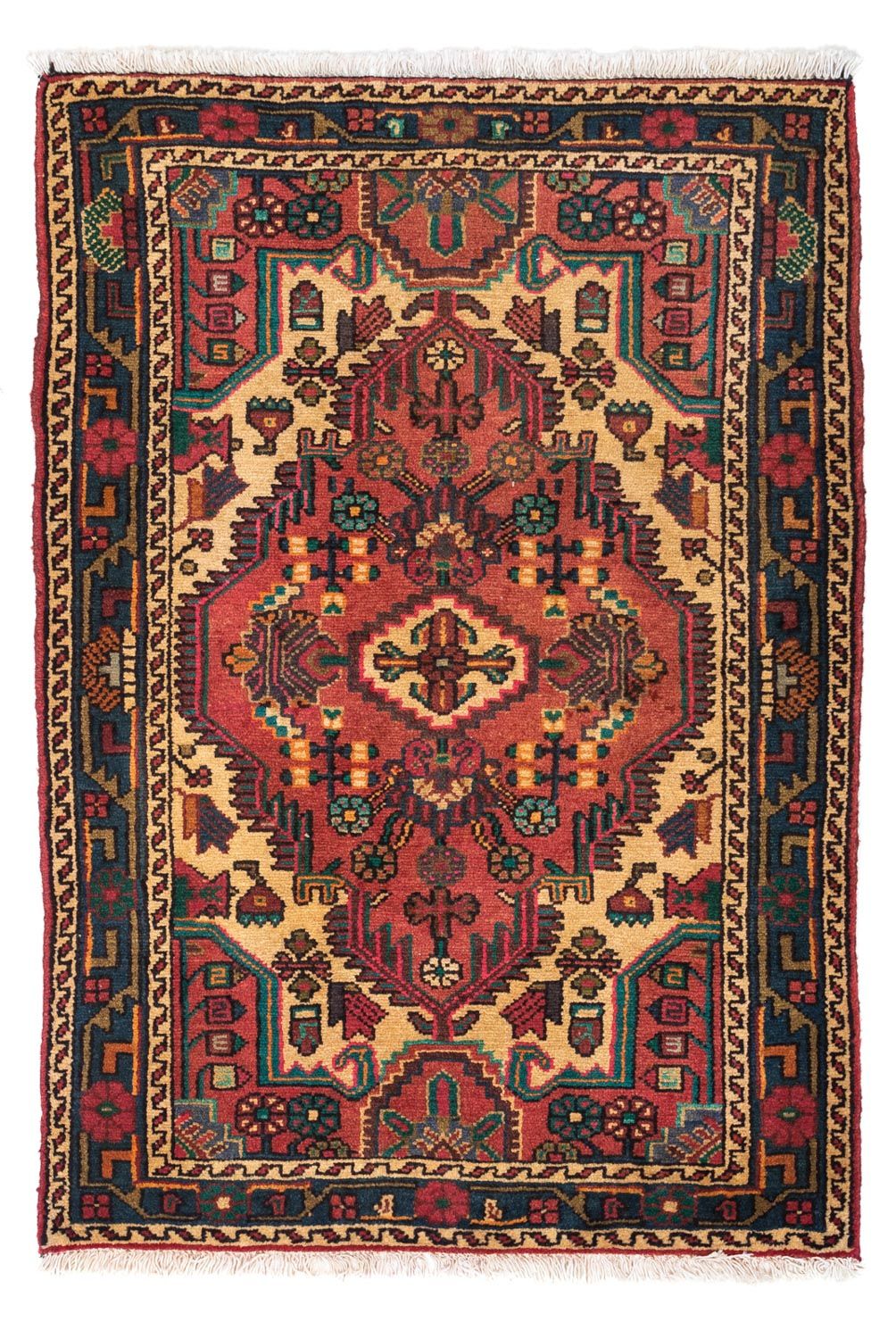 Perserteppich - Nomadic 130 x 80 cm - rot