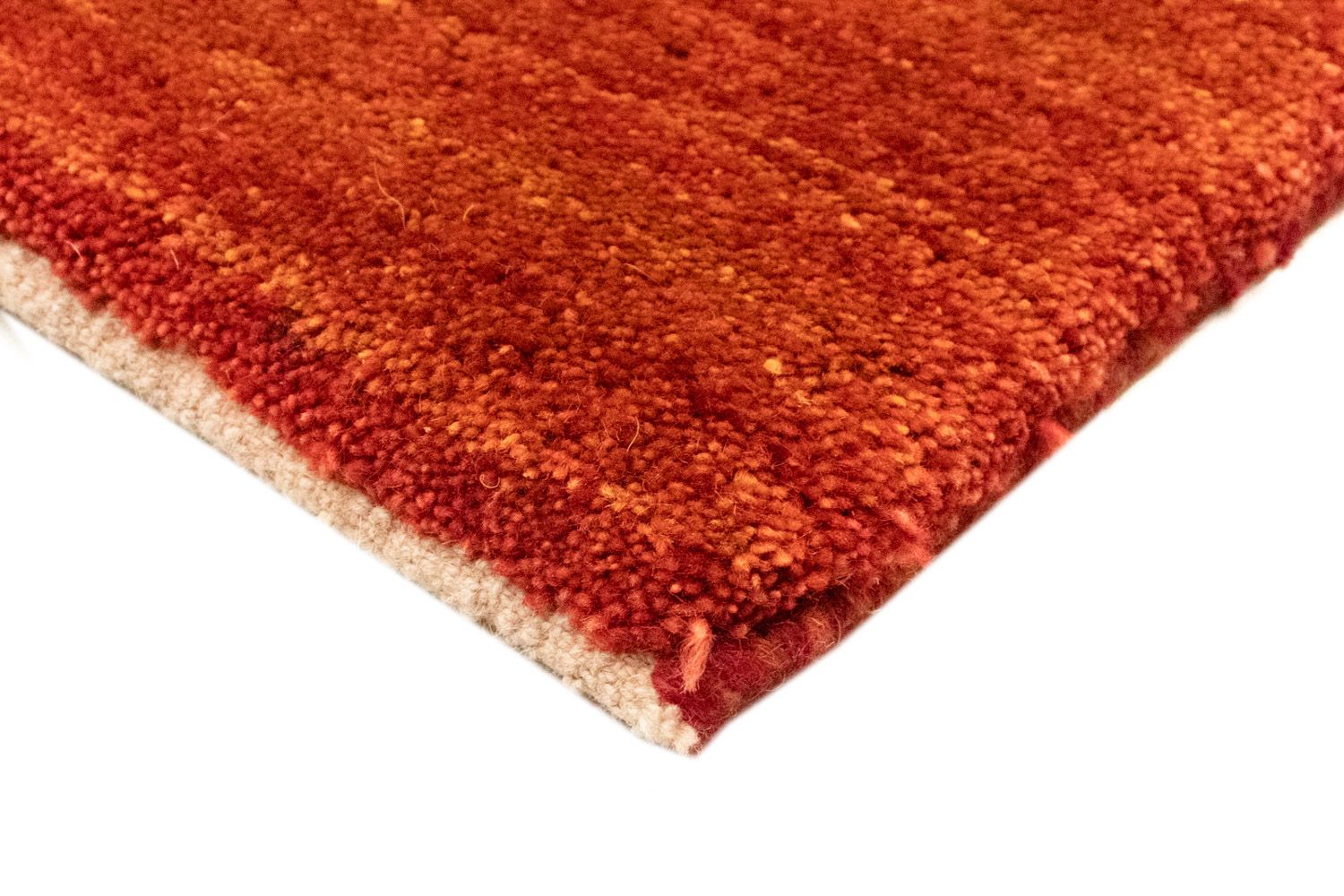 Gabbeh Teppich - Perser 140 x 70 cm - rot