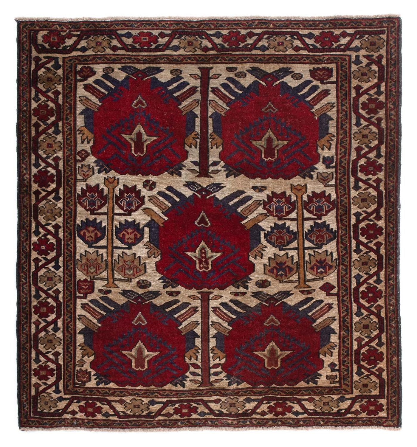 Belutsch Teppich 137 x 130 cm
