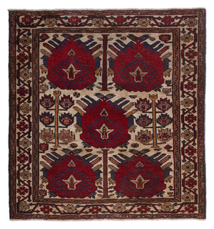 Belutsch Teppich 137 x 130 cm