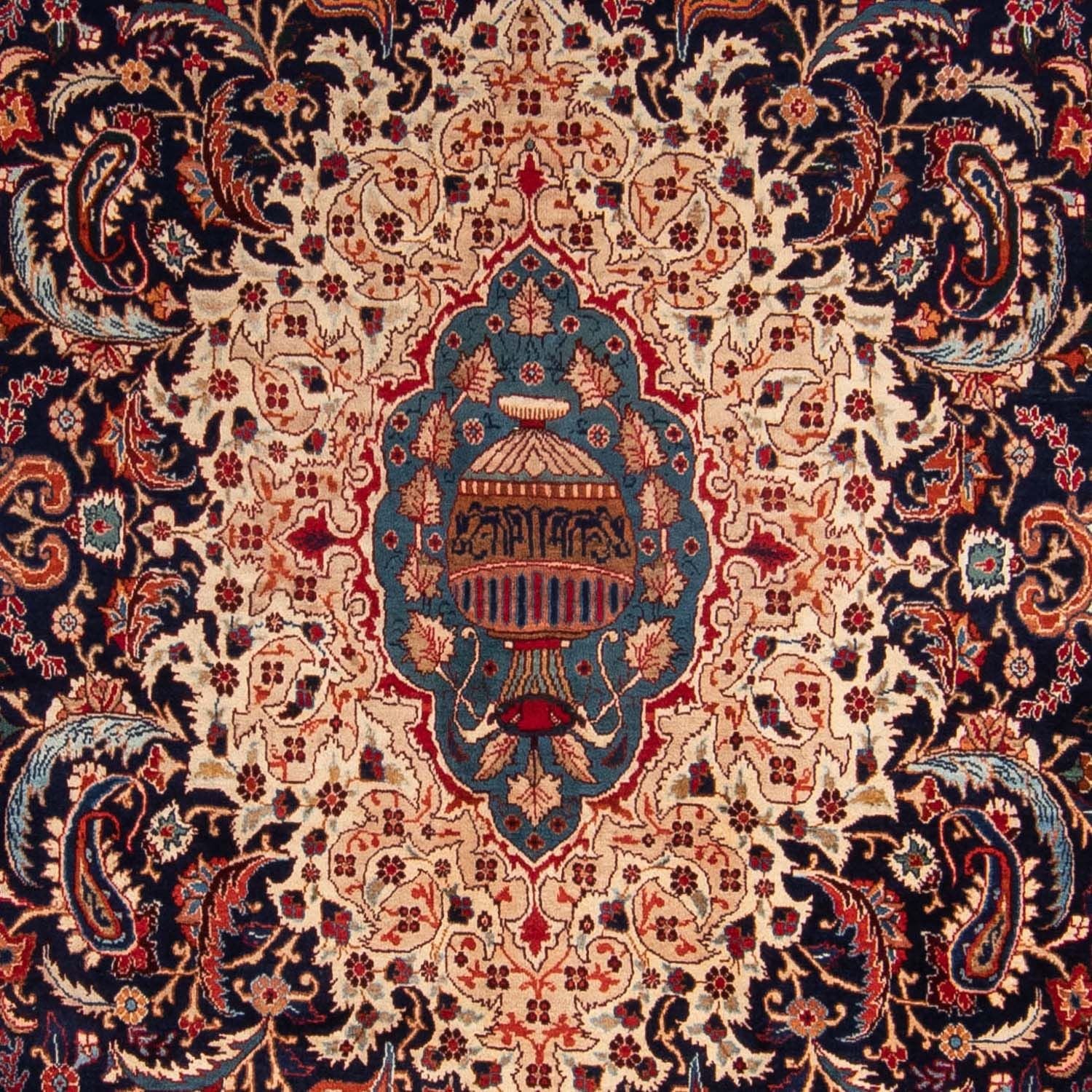Perserteppich - Classic 369 x 260 cm - dunkelblau