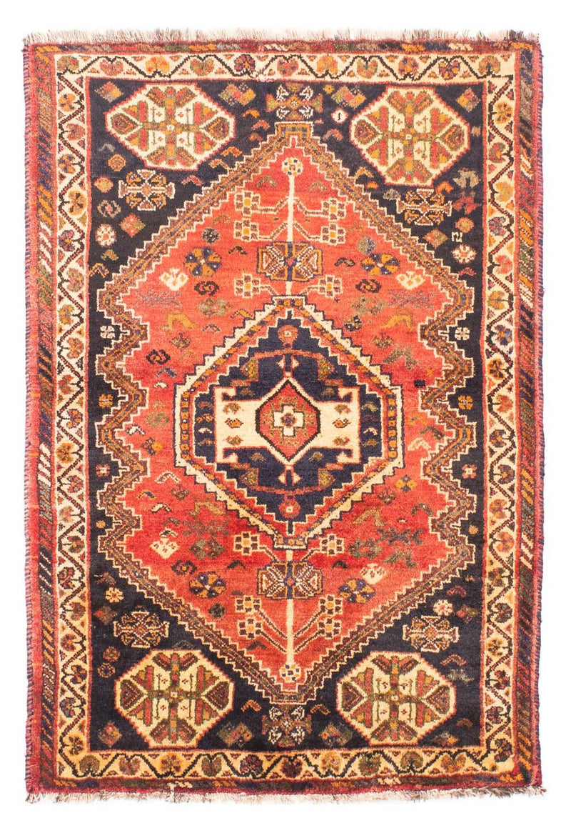 Perserteppich - Nomadic 155 x 105 cm - hellrot