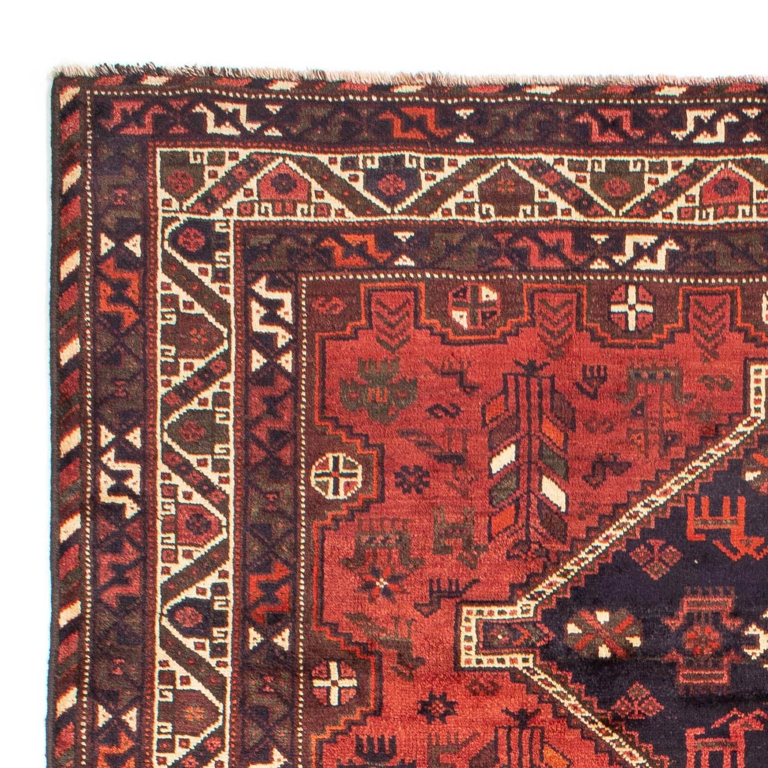 Perserteppich - Nomadic 312 x 221 cm - dunkelrot