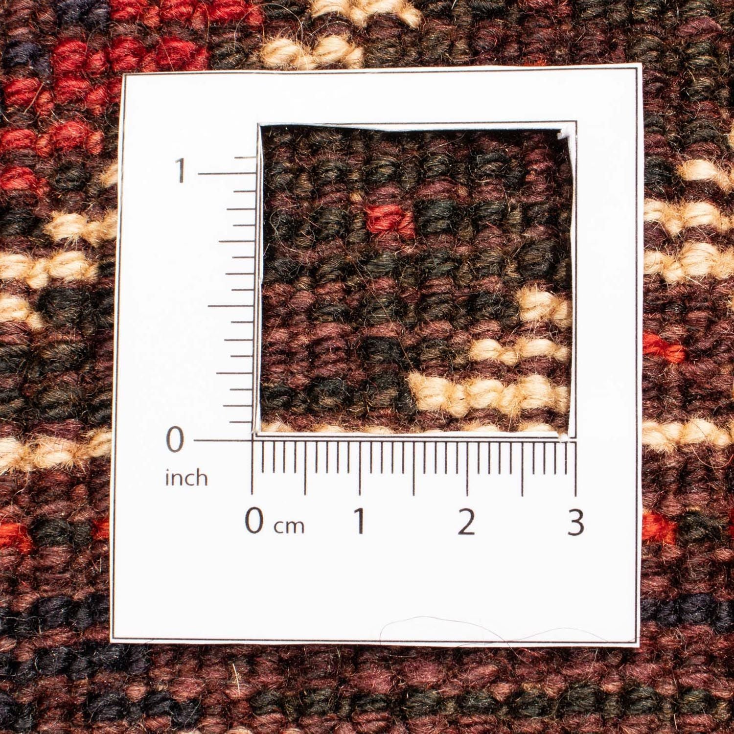 Perserteppich - Nomadic 312 x 221 cm - dunkelrot