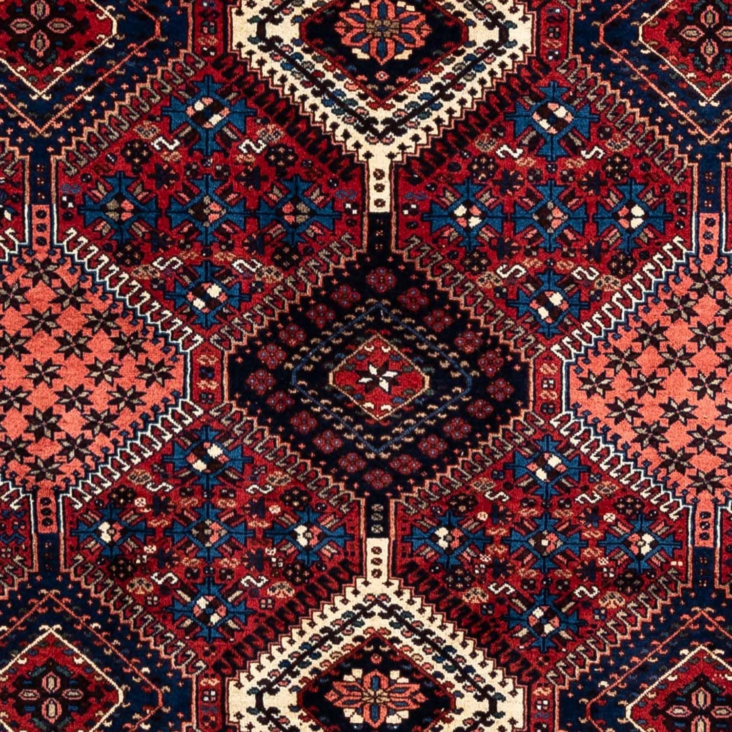 Perserteppich - Nomadic 300 x 202 cm - dunkelrot