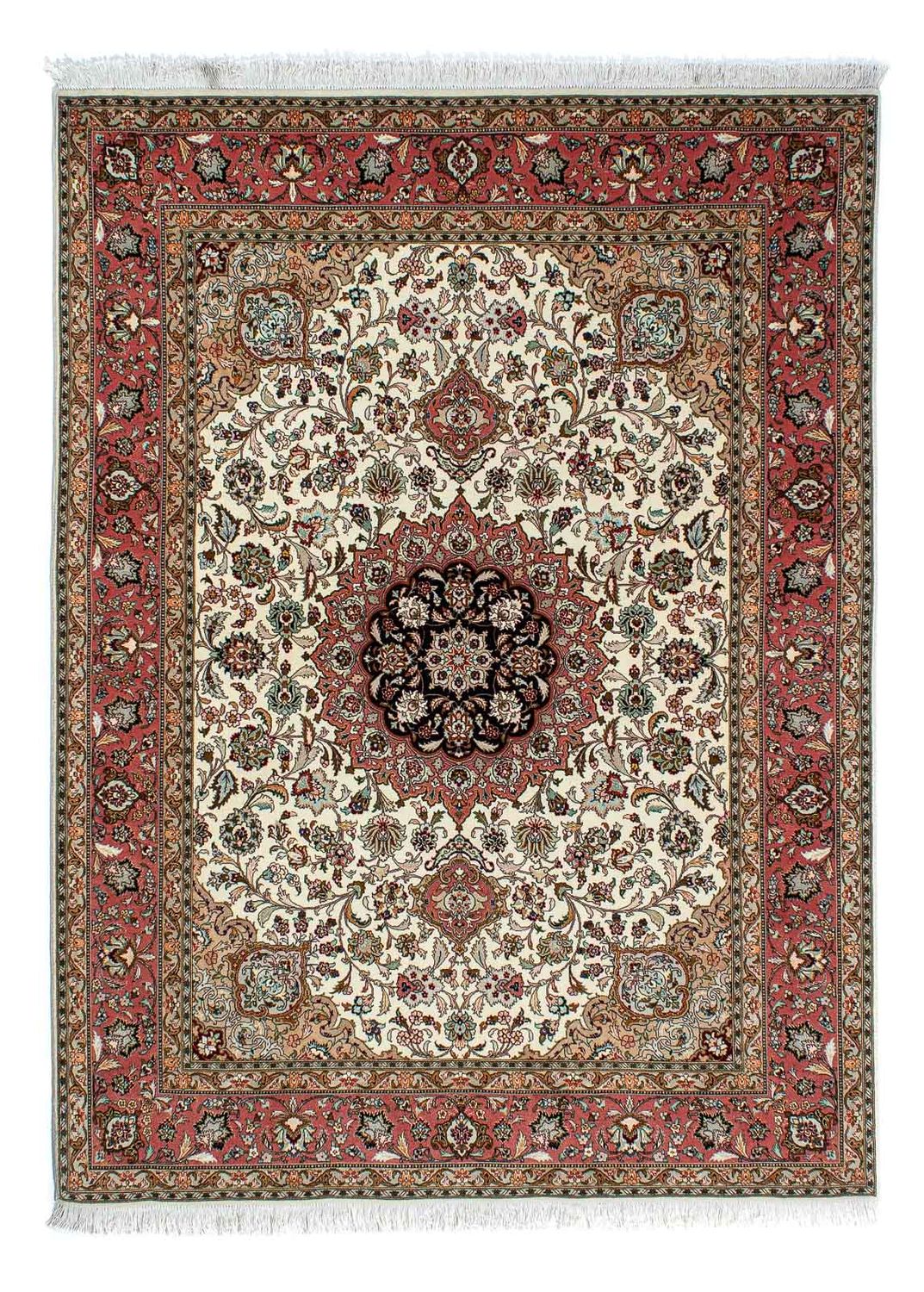 Perserteppich - Täbriz - Royal 204 x 154 cm Teppichbrücke
