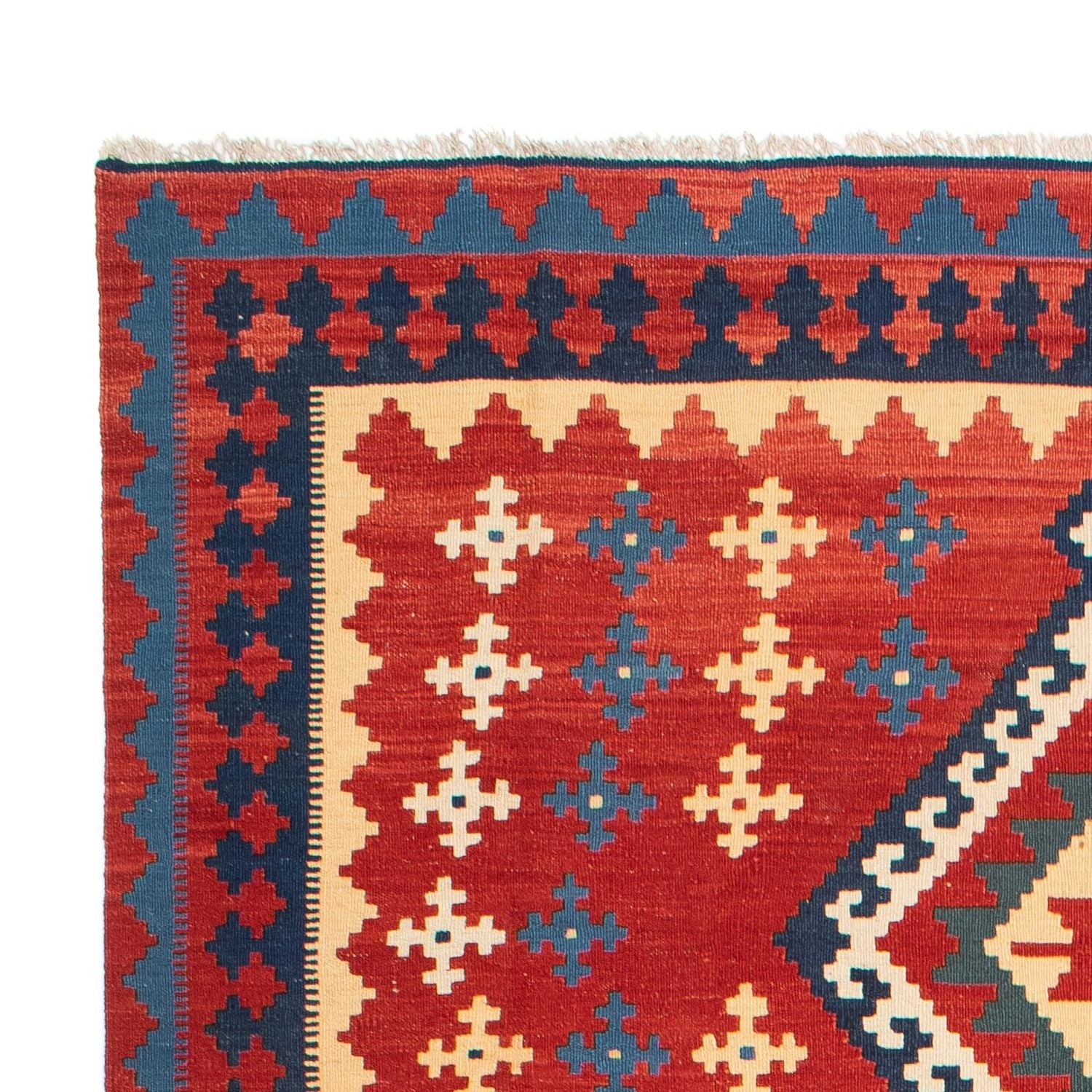 Kelim Teppich - Oriental 314 x 204 cm - rot