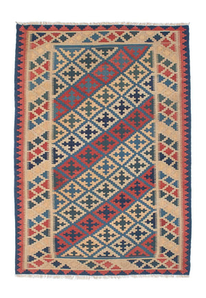 Kelim Teppich - Oriental 176 x 122 cm - mehrfarbig