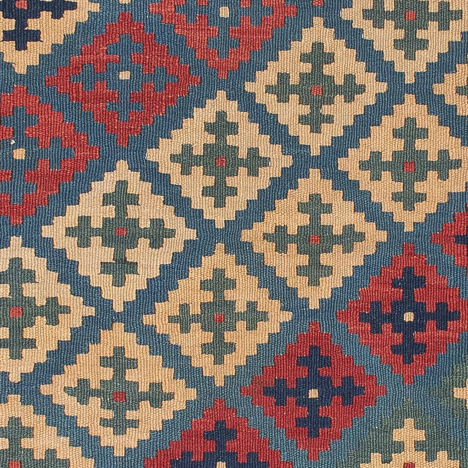 Kelim Teppich - Oriental 166 x 127 cm - blau