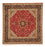Perserteppich - Täbriz - Royal 203 x 203 cm Teppich Quadratisch