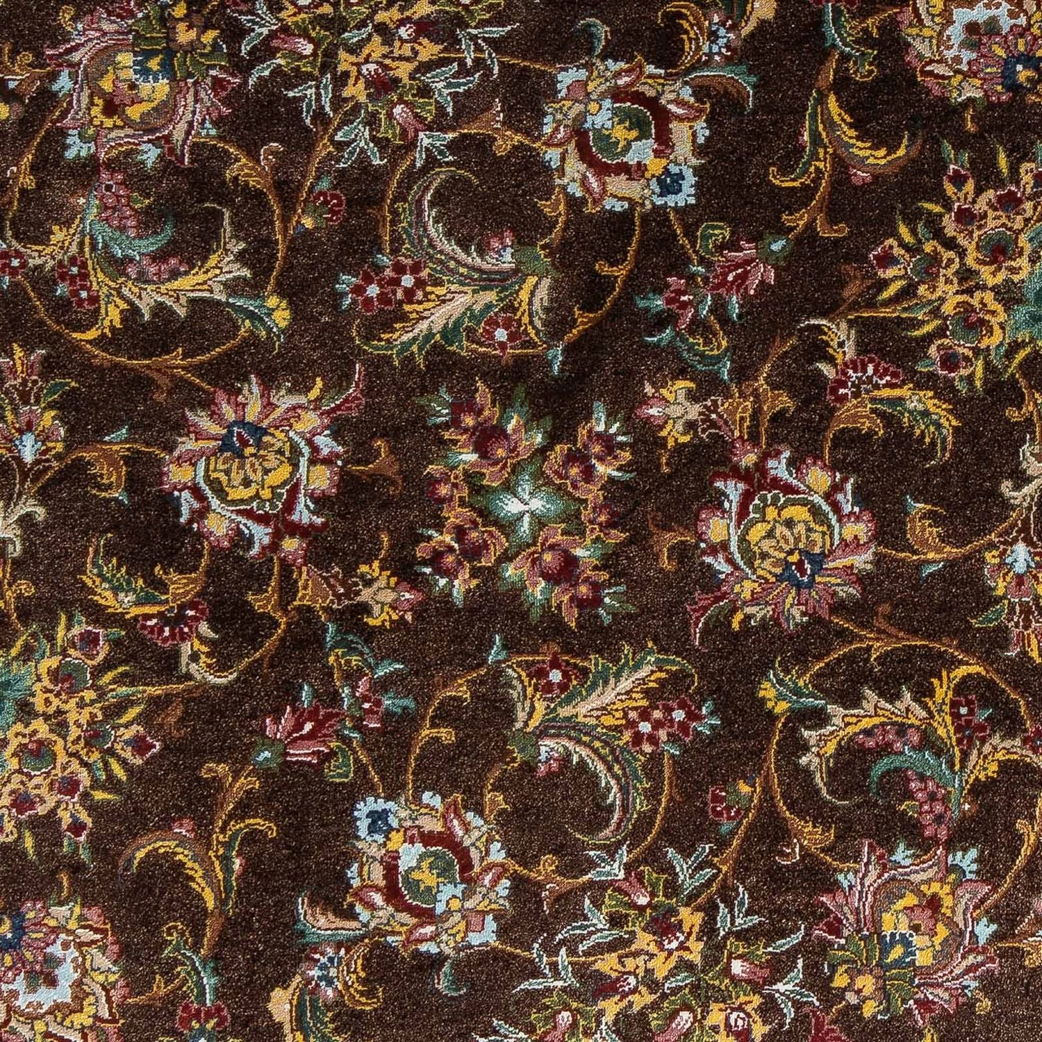 Perserteppich - Ghom 86 x 60 cm - braun