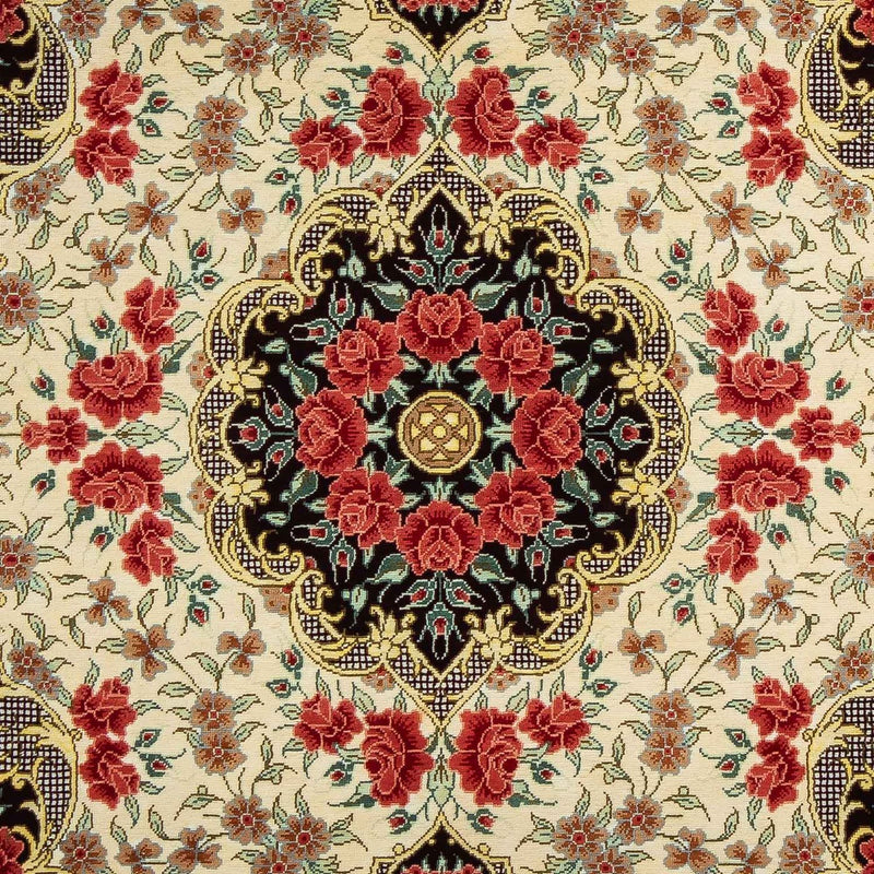 Perserteppich - Ghom 93 x 60 cm - beige