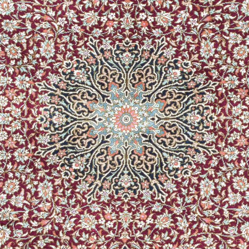 Perserteppich - Ghom 116 x 78 cm - dunkelblau
