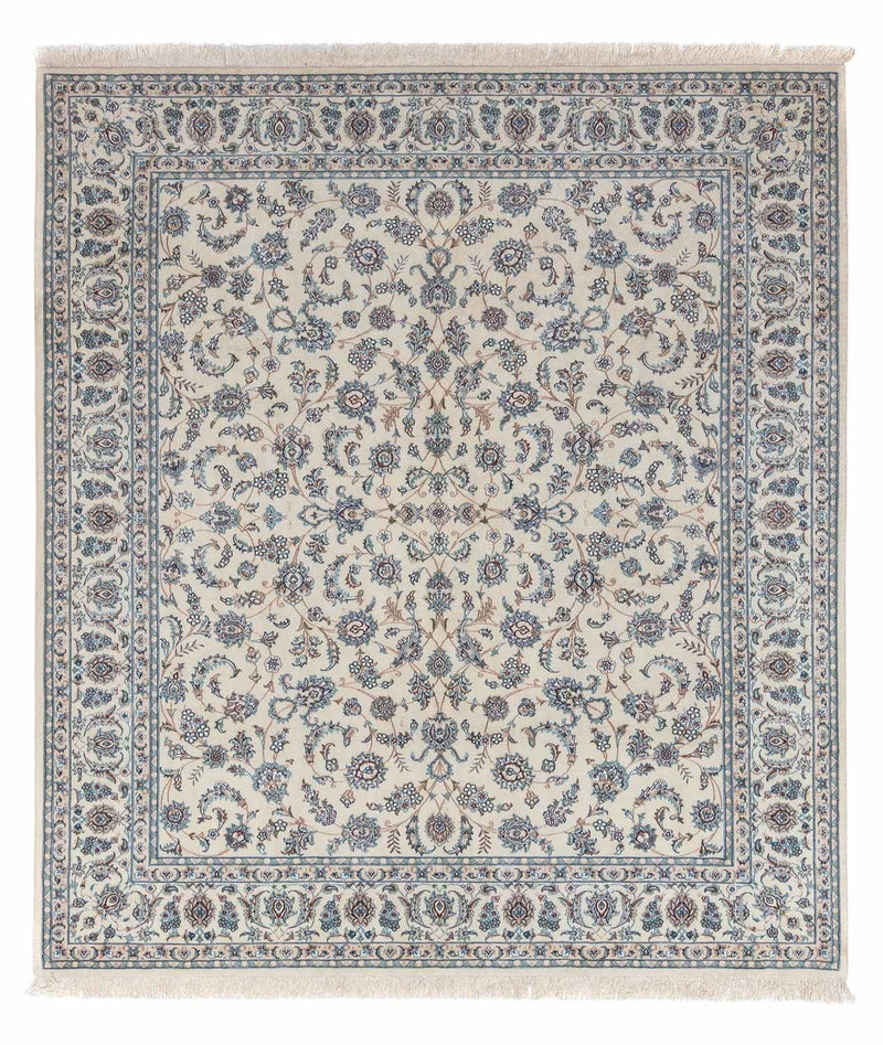 Perserteppich - Nain - Royal 300 x 250 cm - silber