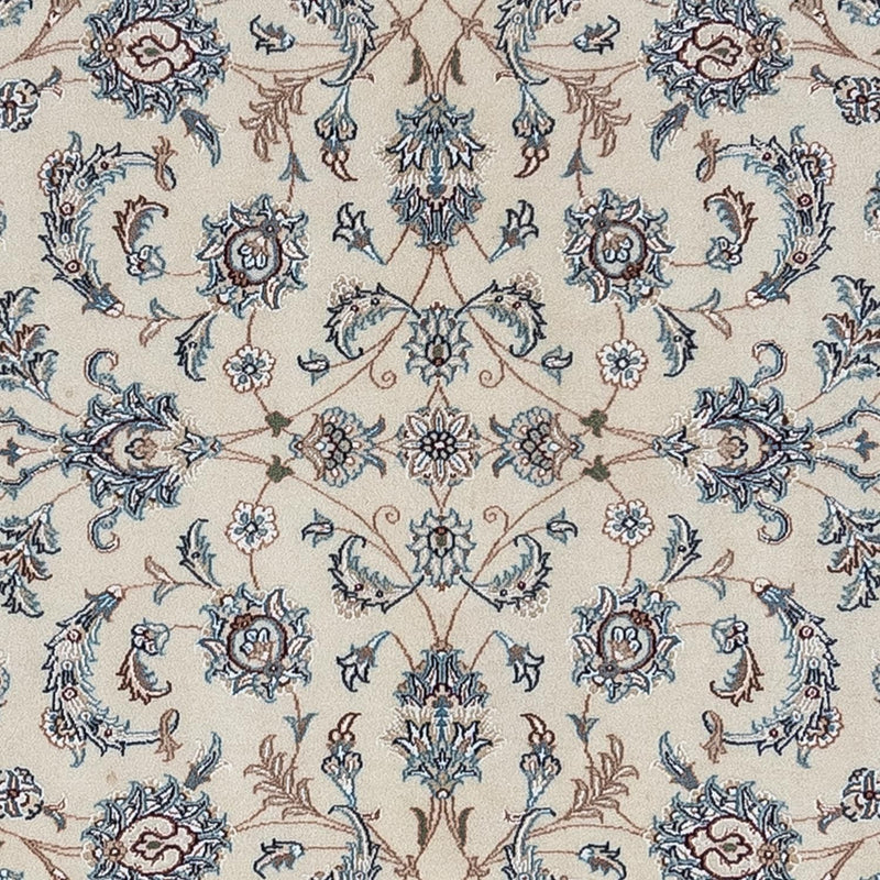 Perserteppich - Nain - Royal 300 x 250 cm - silber