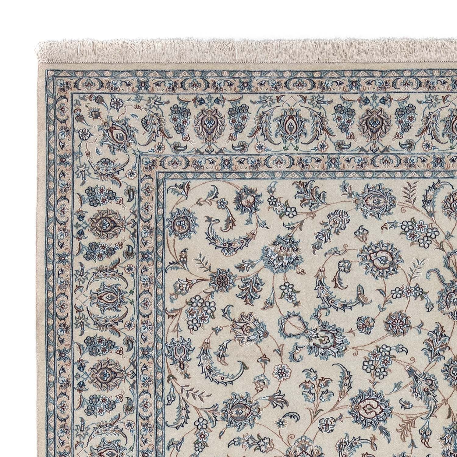 Perserteppich - Nain - Royal 300 x 250 cm - silber