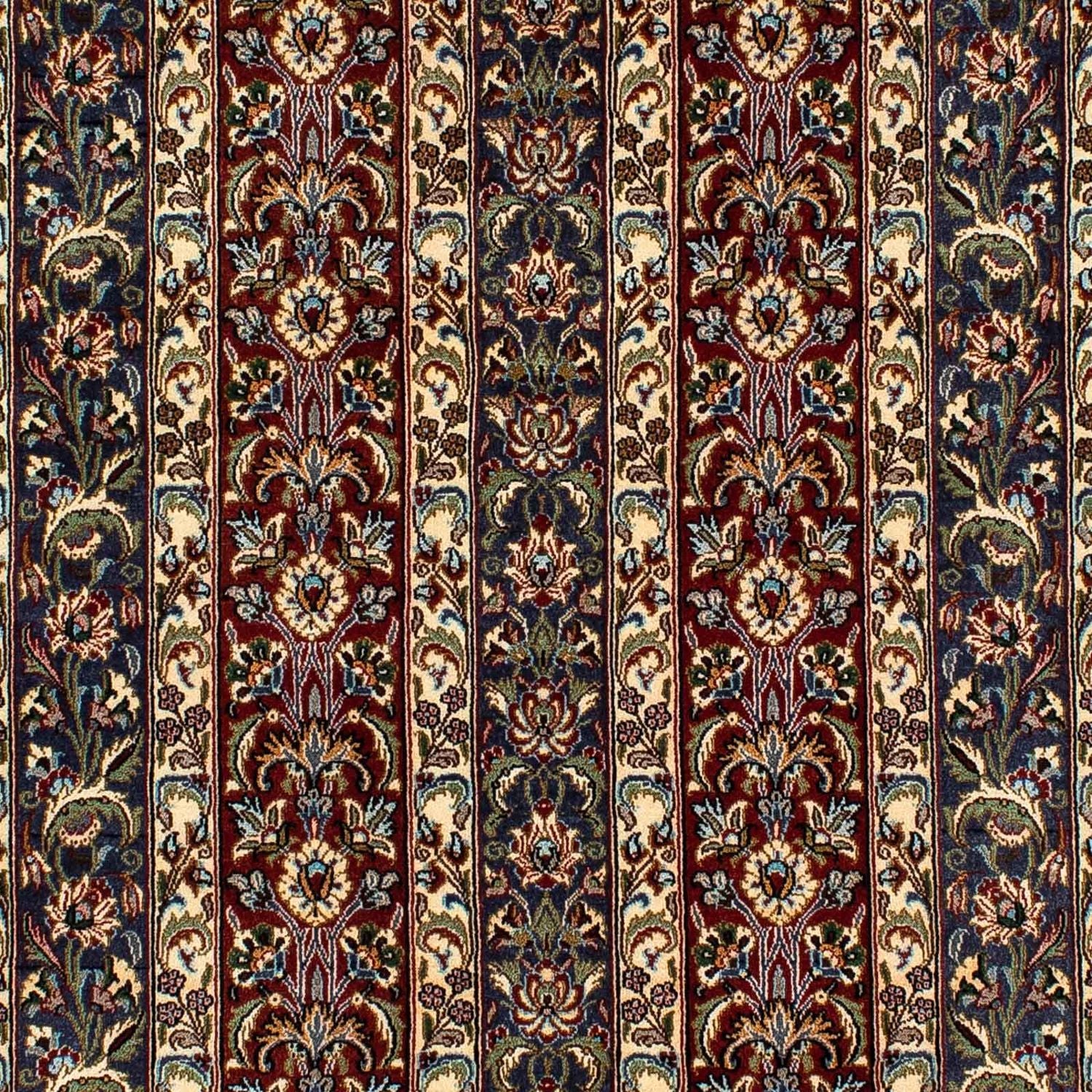 Seidenteppich - Ghom Seide - Premium 202 x 132 cm Teppichbrücke