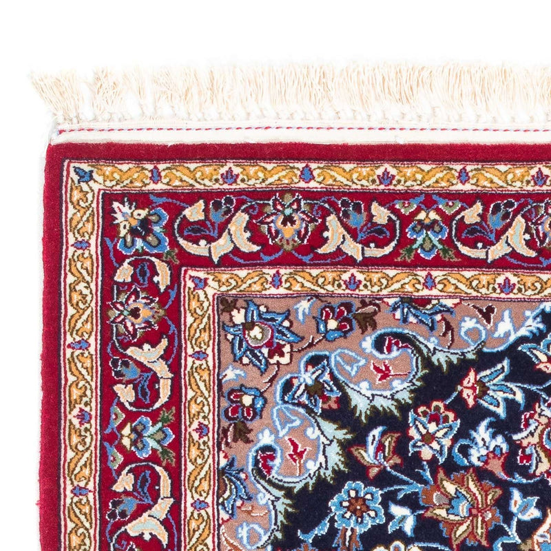 Perserteppich - Isfahan - Premium 104 x 72 cm - dunkelblau
