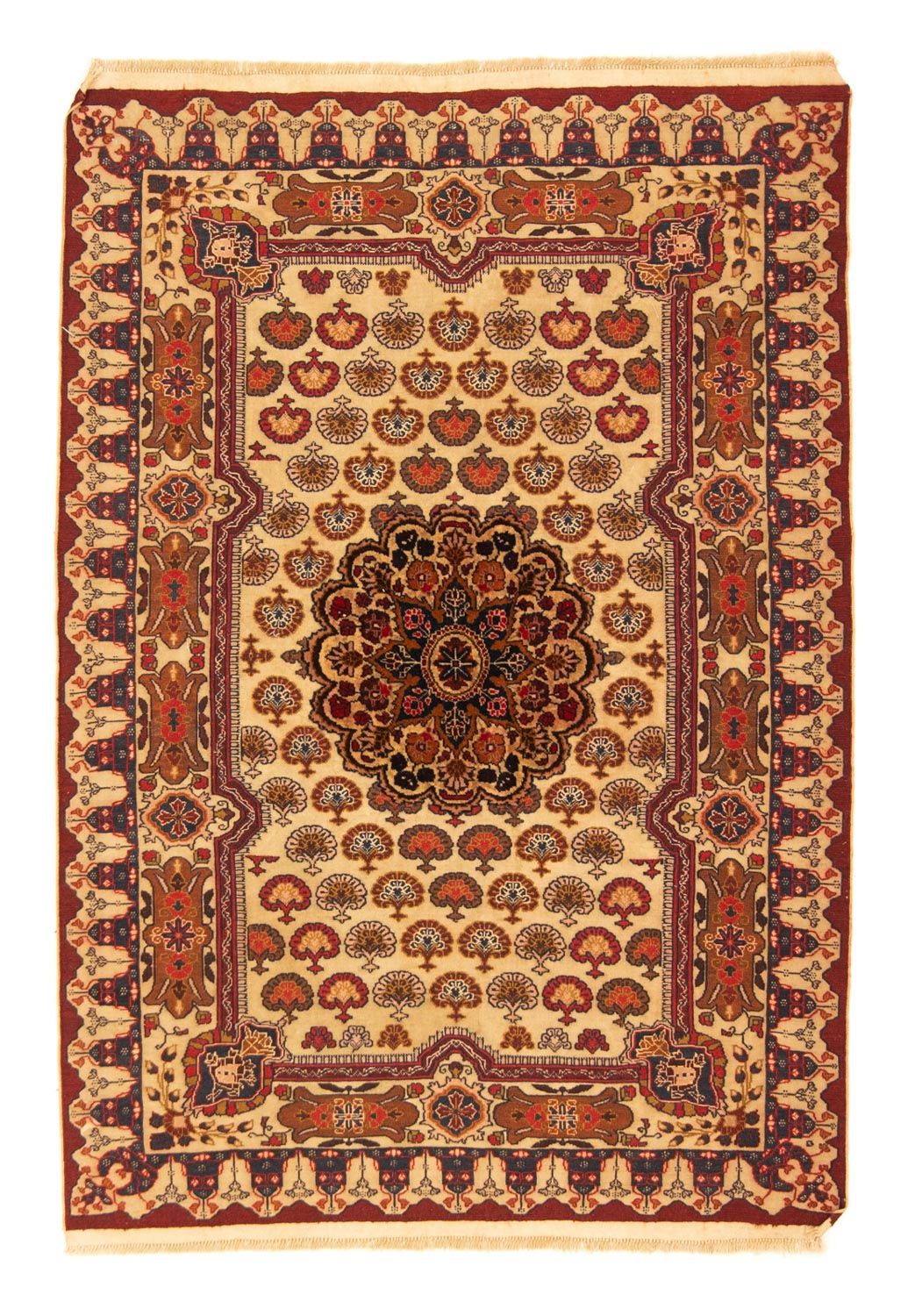 Kelim Teppich - Oriental 188 x 137 cm - mehrfarbig