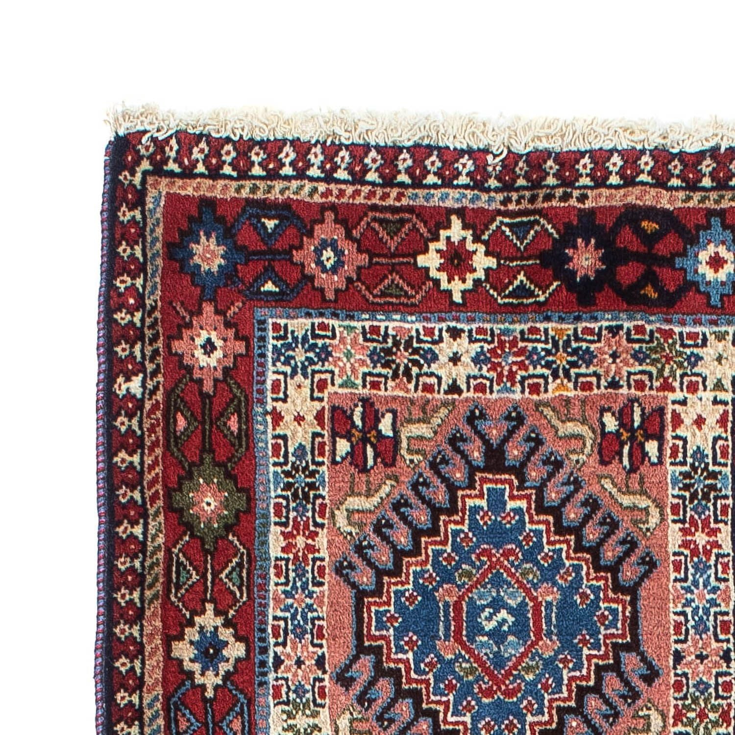 Perserteppich - Nomadic 197 x 81 cm - hellrot