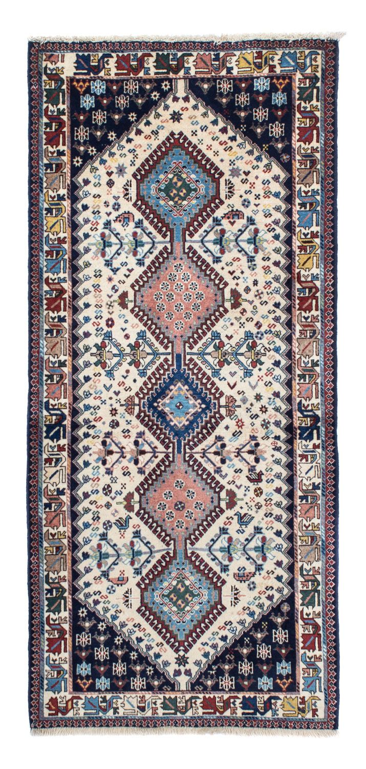 Perserteppich - Nomadic 195 x 82 cm - beige
