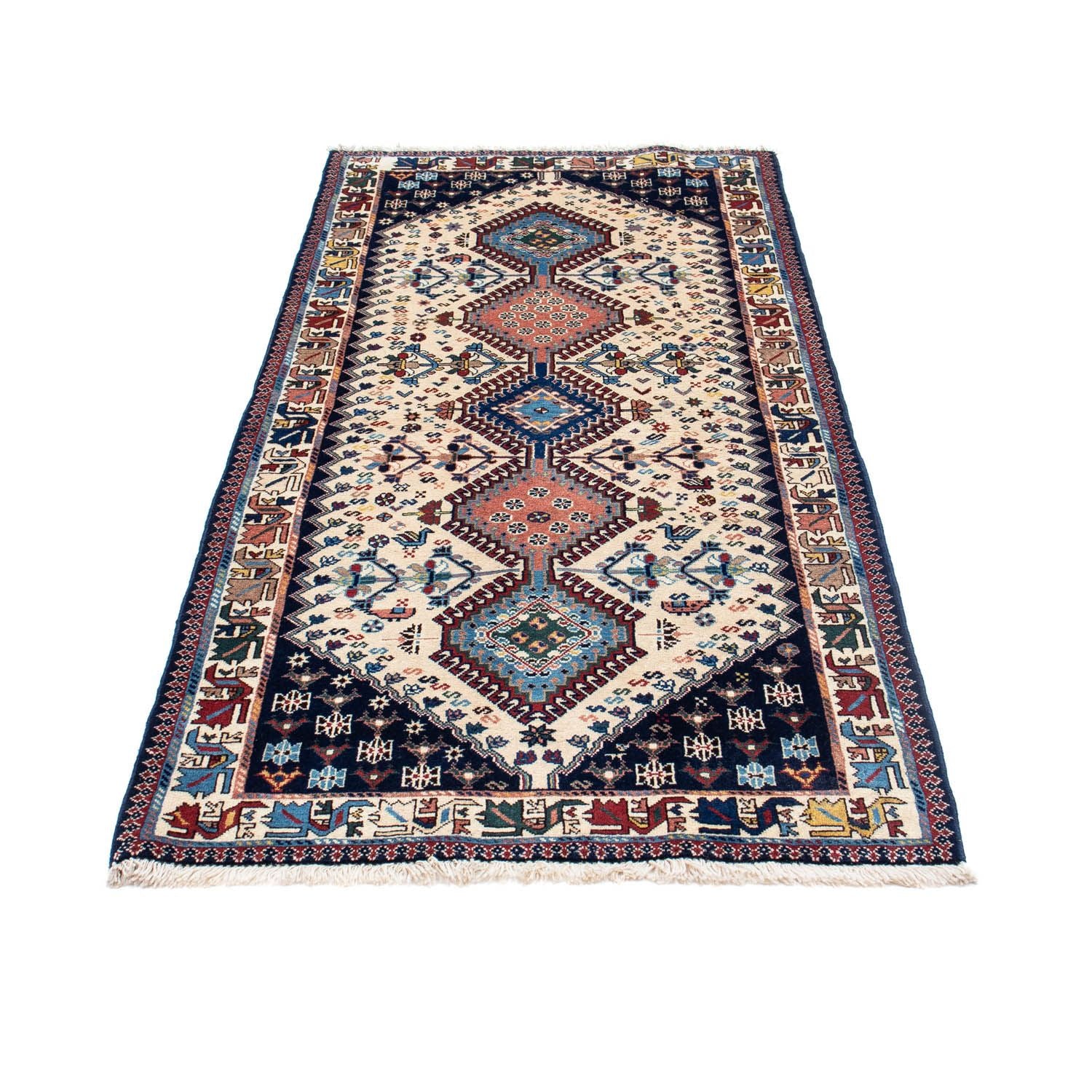 Perserteppich - Nomadic 195 x 82 cm - beige