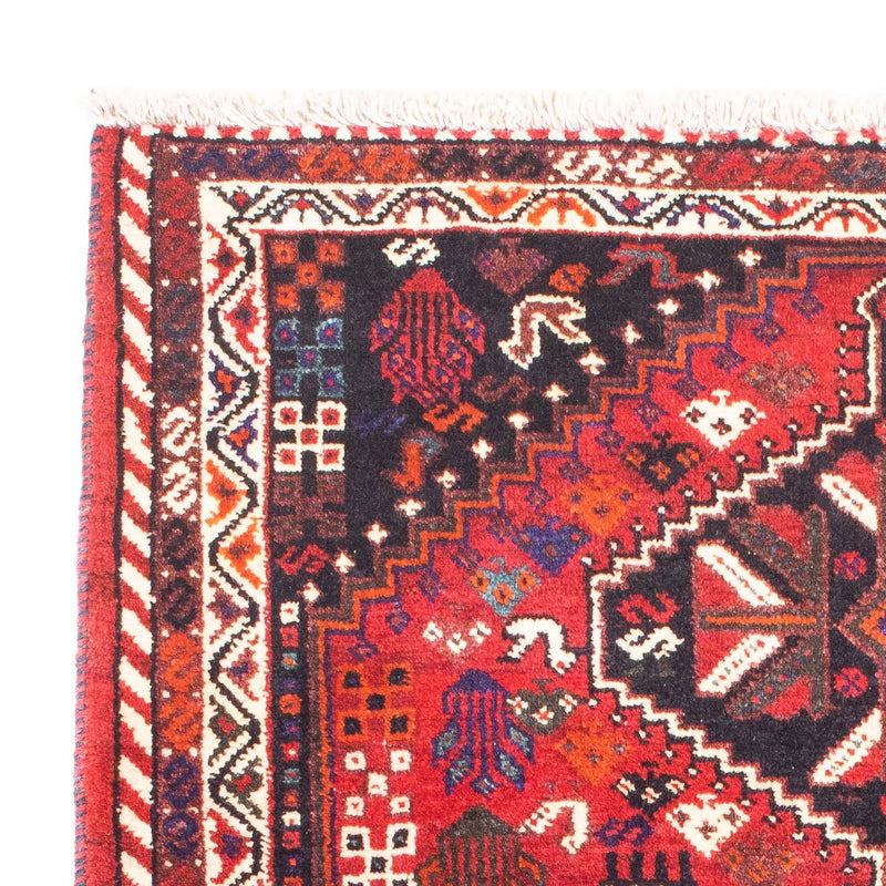 Perserteppich - Nomadic 153 x 120 cm - dunkelrot