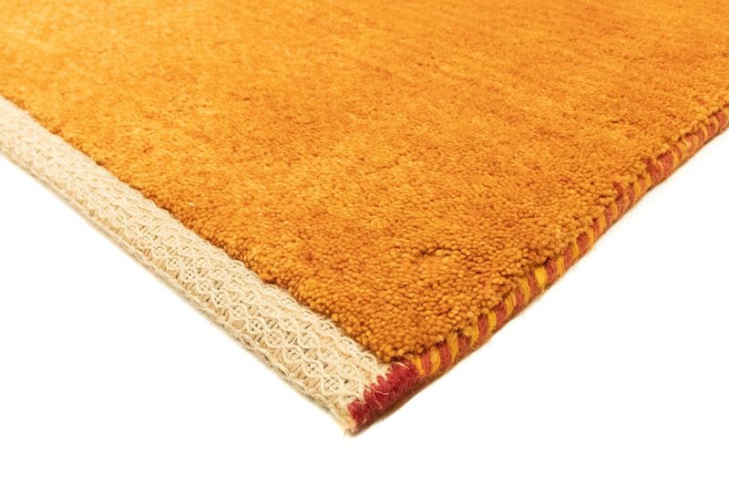 Gabbeh Teppich - Perser 94 x 80 cm - gold