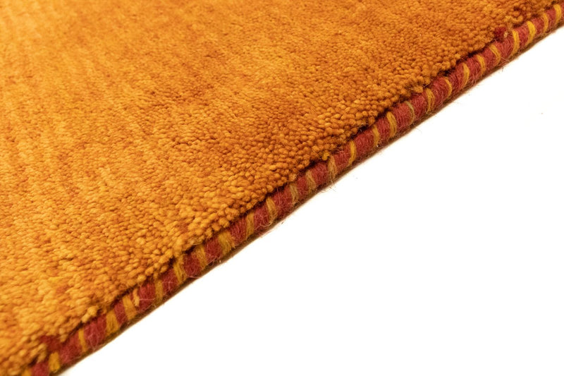 Gabbeh Teppich - Perser 94 x 80 cm - gold