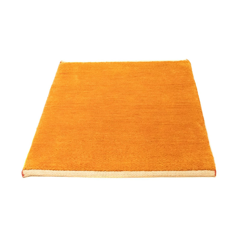 Gabbeh Teppich - Perser 94 x 80 cm - gold