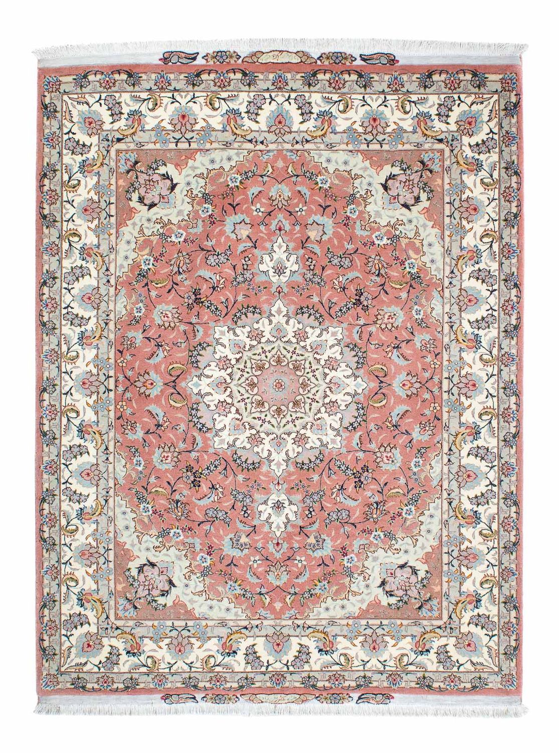 Perserteppich - Täbriz - Royal 204 x 154 cm Teppichbrücke