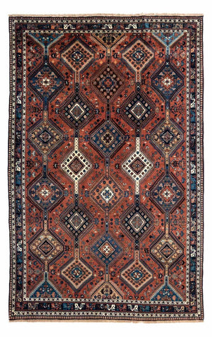 Perserteppich - Nomadic 322 x 207 cm - braun
