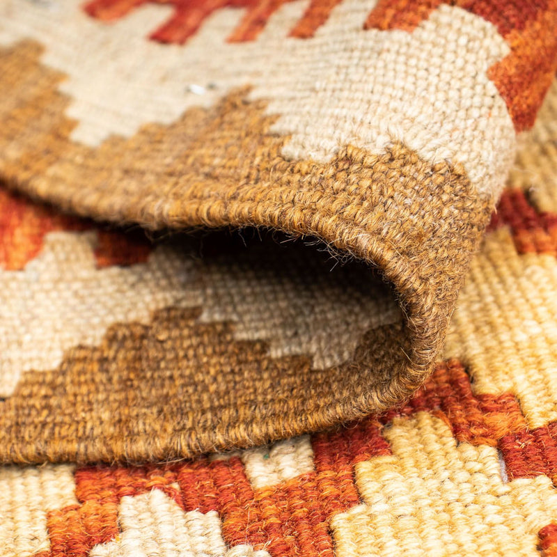 Kelim Teppich - Oriental 197 x 79 cm - beige