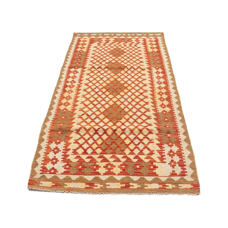 Kelim Teppich - Oriental 197 x 79 cm - beige