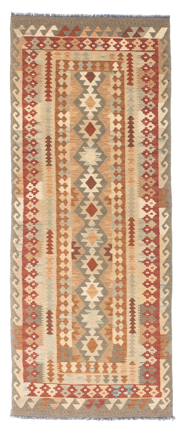 Kelim Teppich - Oriental 200 x 78 cm - beige