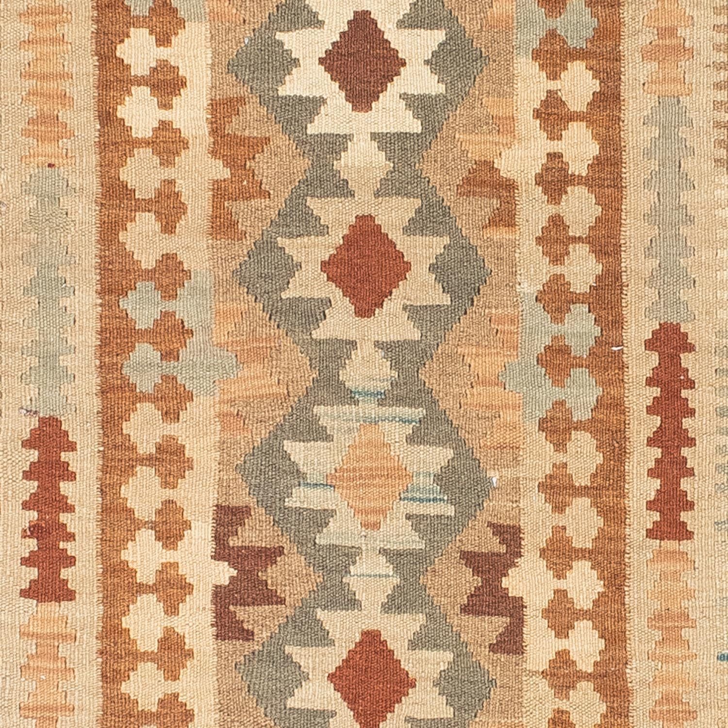 Kelim Teppich - Oriental 200 x 78 cm - beige