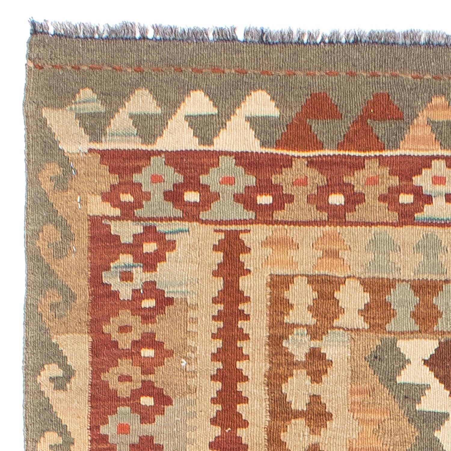 Kelim Teppich - Oriental 200 x 78 cm - beige