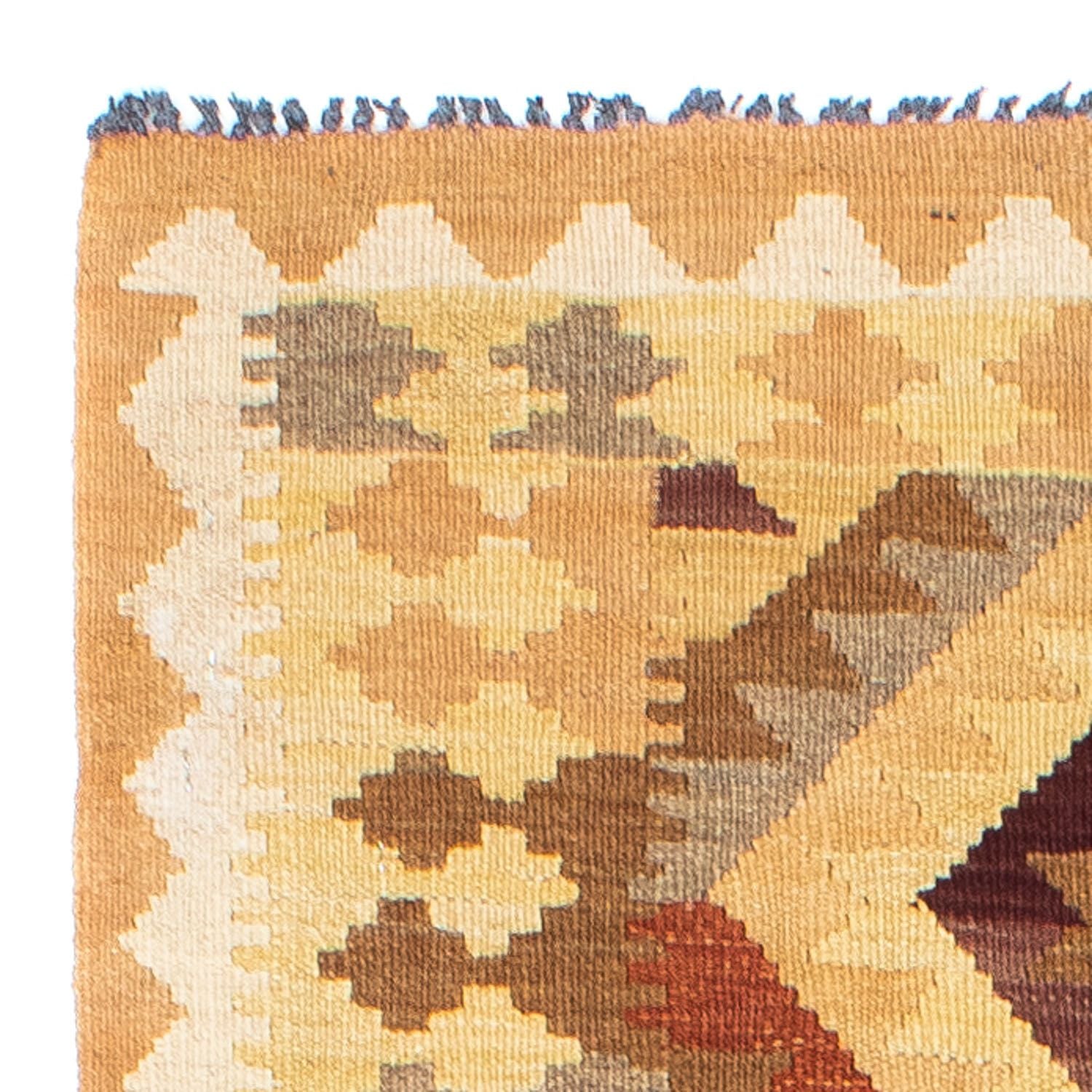 Kelim Teppich - Oriental 191 x 77 cm - hellbraun