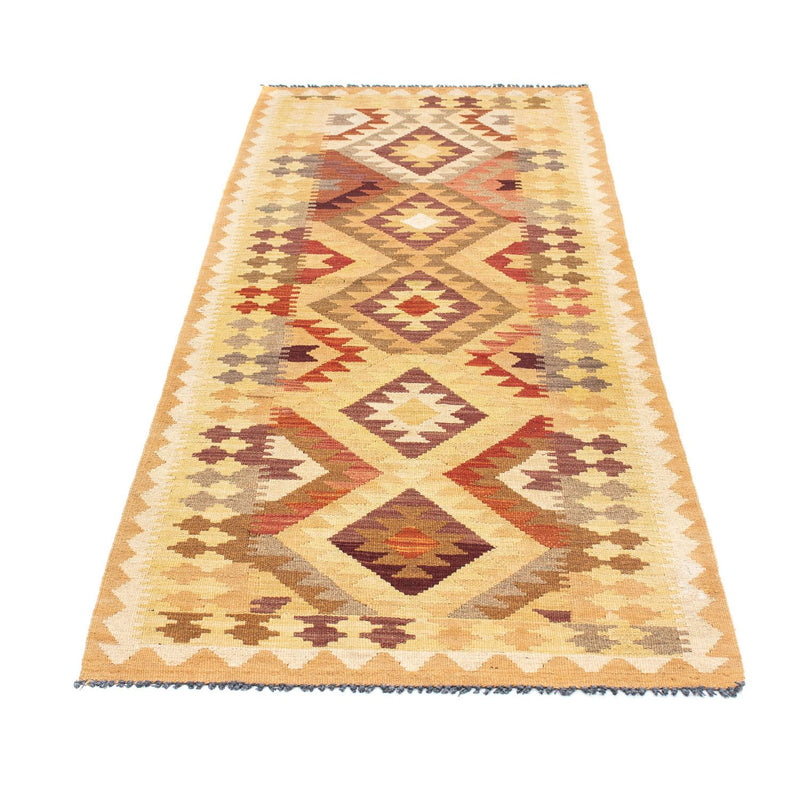 Kelim Teppich - Oriental 191 x 77 cm - hellbraun